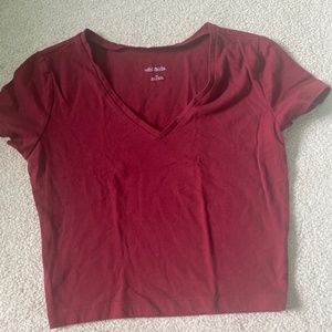 wild fable M red shirt